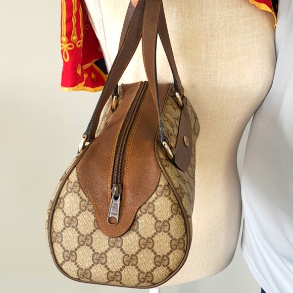 GUCCI Supreme Classic Boston Speedy Satchel! - Picture 9 of 14